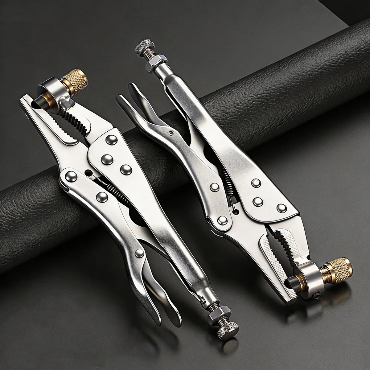 Refrigerant Recovery Pliers Air Conditioner Hose Locking Clamp Copper Pipe Crimper Tool HVAC Repair Crimping Pliers