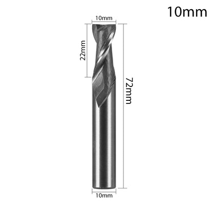 1/5pcs Steel 1-12mm Machine Tool Wood-Cutter Tools Woodworking Drill Bits CNC Straight Shank Milling Cutters Mill Cutter