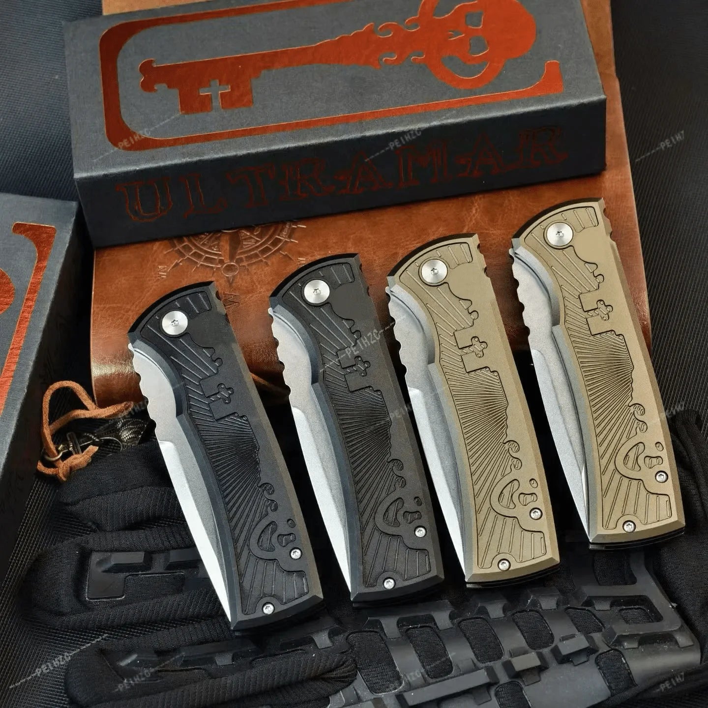 229 Multi-functional Folding Knife, Durable D2 Steel Blade Treatment, An Excellent Tool for Outdoor Camping, Rock Climbing and Adventure Activities