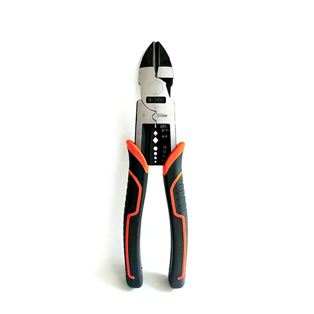 8''/9”Universal Multifunctional Diagonal Pliers Needle Nose Pliers Hardware Tools Universal Wire Cutters Electrician Wire Pliers
