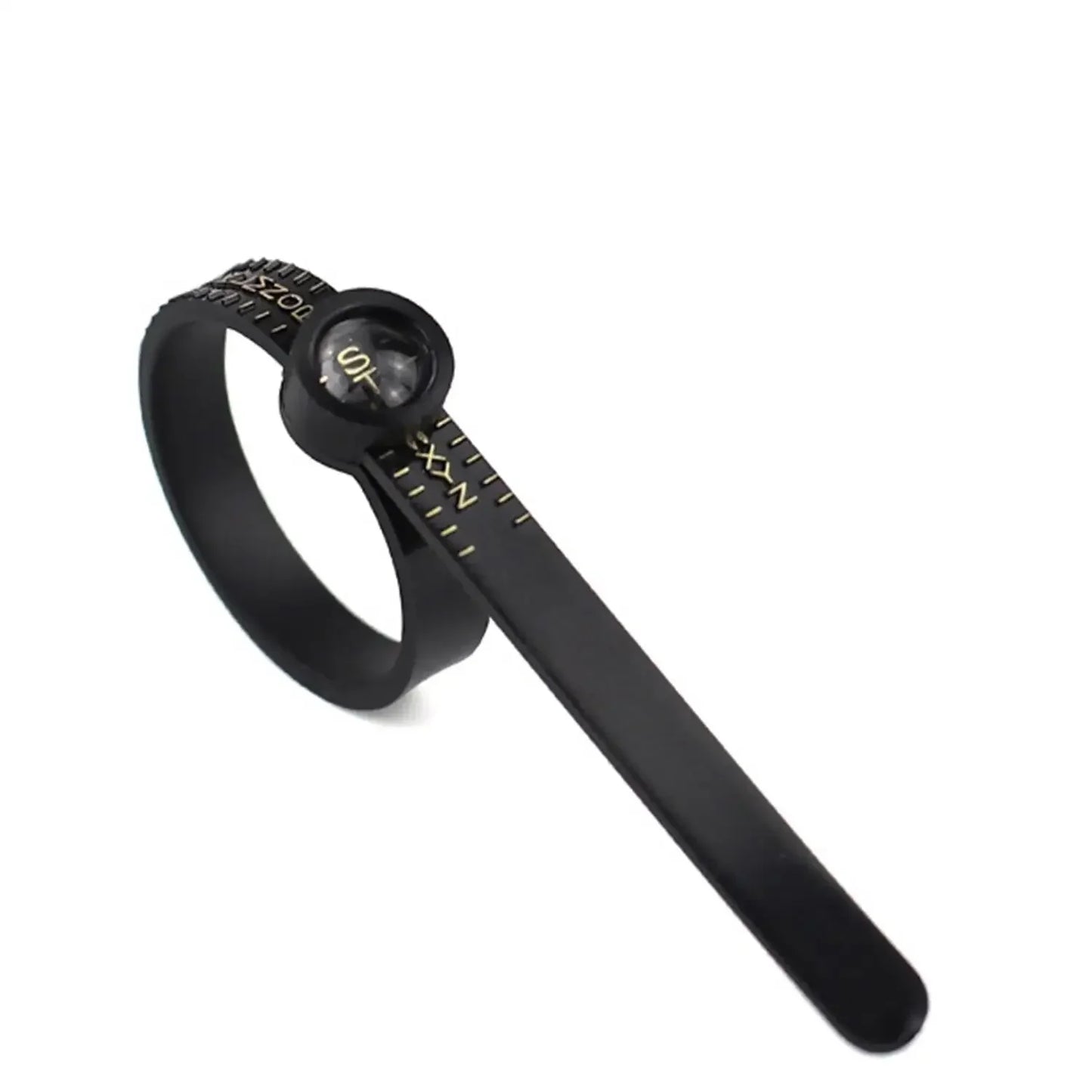 Ring Sizer with Magnifier US UK EU HK Size Scale Finger Measuring Ruler Professional Jewelry Ring Size Tool