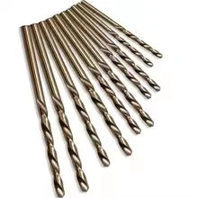 10pcs/set HSS M35 Cobalt Drill Bit 1mm 1.5mm 2mm 2.5mm 3mm Cobalt Coated Drill Bit Power Tool For Metal Stainless Steel Drilling