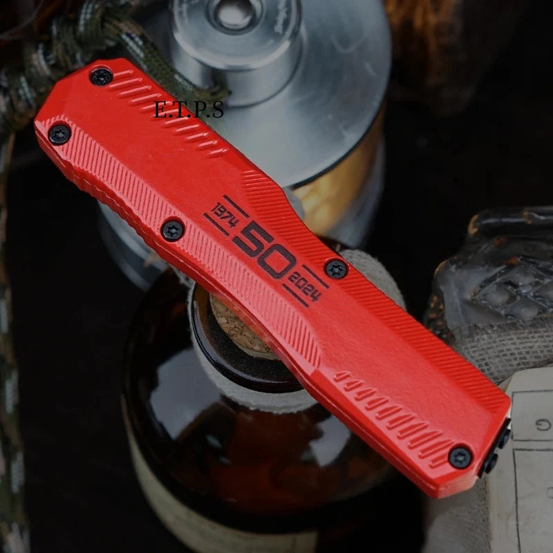 MSI RAM-LOK 210T-10PMBK Folding Pocket Knife Lightweight for Outdoor EDC Camping Fishing Hunting Multifunctional Tools