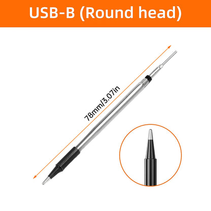 Soldering Iron Mini Small Soldering Iron Set Portable Household Type-C Interface 600mAh Battery Adjustable Temperature