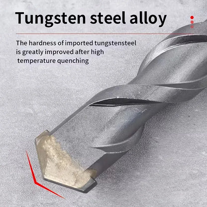 5Pcs Masonry Drill Bit Set, 4‑10mm Carbide Tip Concrete Drill Bits for Brick, Stone, Tile, Wall, Masonry Drilling Tool