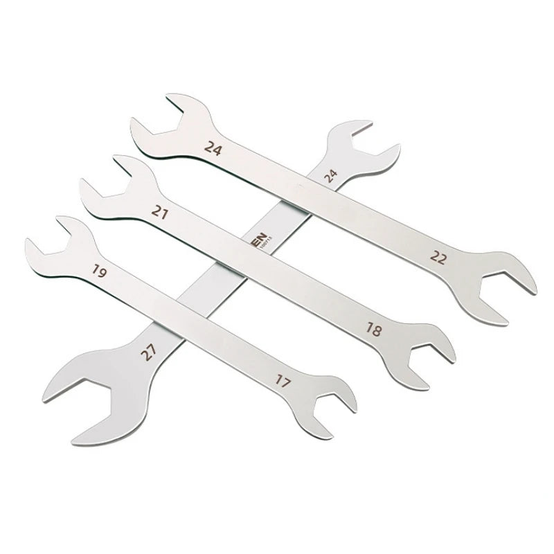 Ultrathin Thin Wrench Large Opening Dual Purpose Wrench Thin Dual Purpose Wrench 5.5-11mm 12-16mm 17-22mm 3PCS Hardware Tool