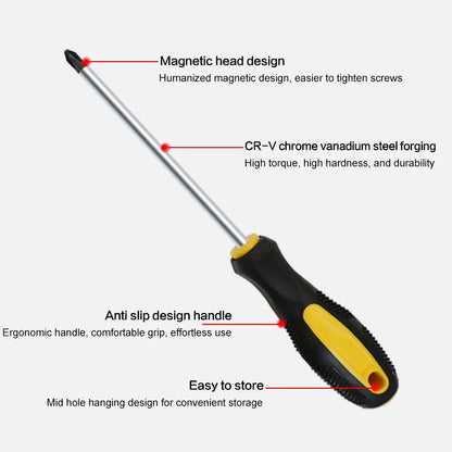 Long Handle Screwdriver Slotted Cross Head Magnetic Screwdriver Bits Anti Slip Manual Tools Screw Driver Bolt DriverHot