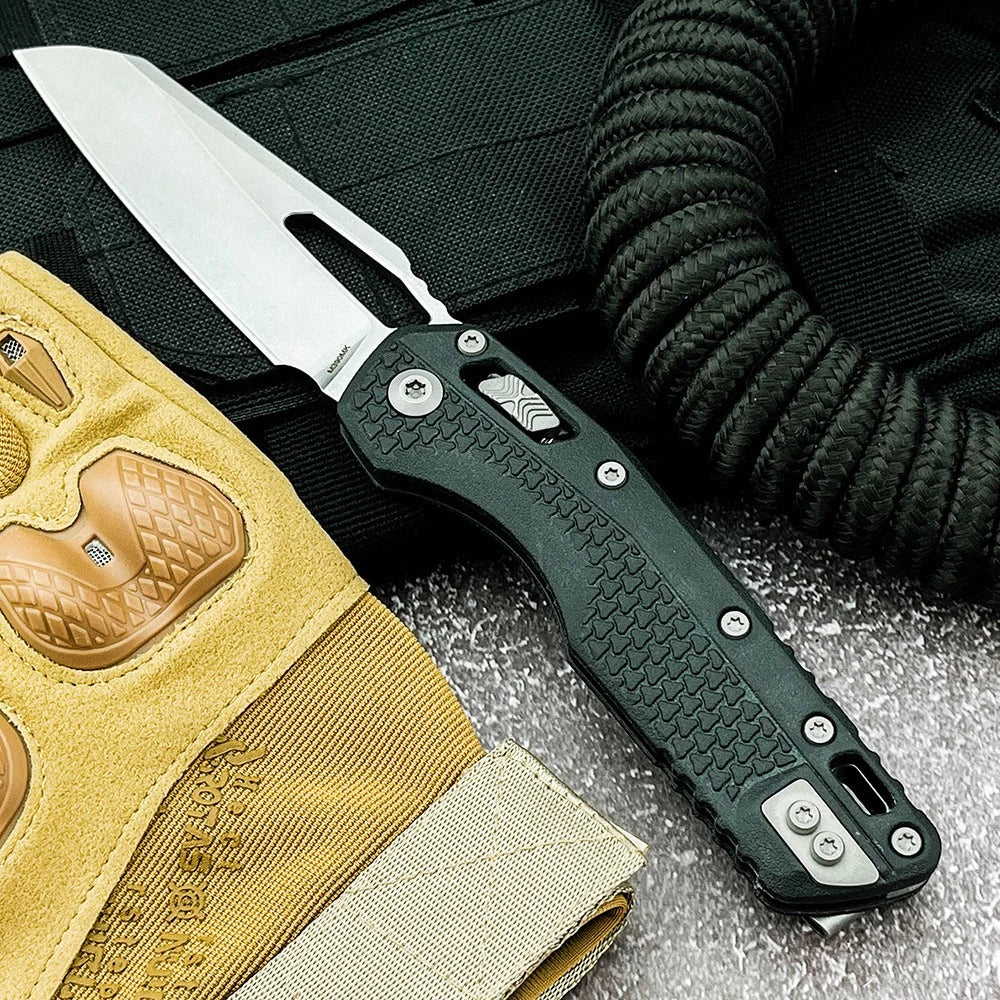 MSI-1 Jungle Adventure EDC Practical Folding Knife Multifunctional Tactical Hunting Tool 440C Blade Knives Nylon Fiber Handles