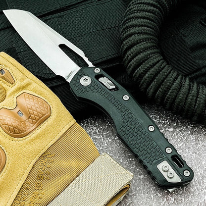 MSI-1 Jungle Adventure EDC Practical Folding Knife Multifunctional Tactical Hunting Tool 440C Blade Knives Nylon Fiber Handles