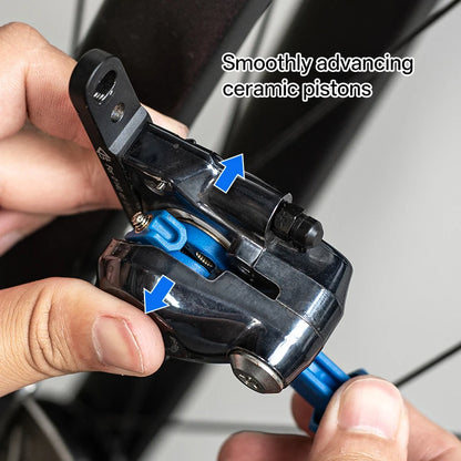 Portable Bicycle Brake Pad Spreader Tool 360° Rotatable Bike Oil Disc Piston Reset Hydraulic Brake Caliper Piston Extension