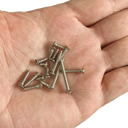 380-Piece Set of Stainless Steel Self-Tapping Screws M3,Length 6-20mm,for Home Repair and Installation, Fastening Wood and Metal