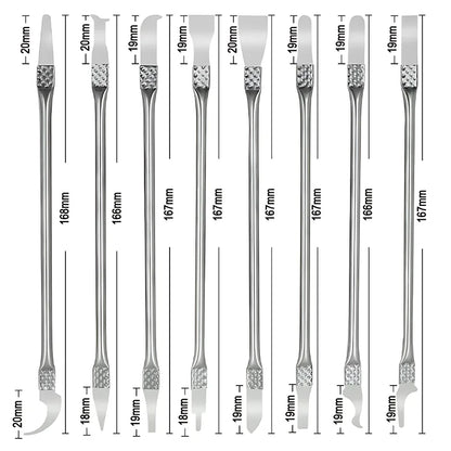 8pcs Multifunctional CPU Pry Knife Mobile Phone Computer Chip Disassembly Electronics Repair Tools