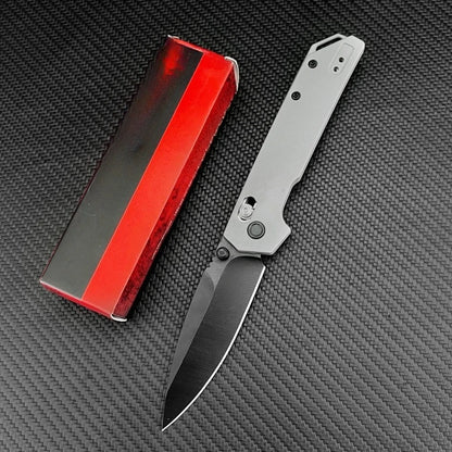 KS 2038 Compact Folding Knife Outdoor Tactical Camping EDC Multi-purpose Cutting Knife Exploration Survival Tool Gift for Men