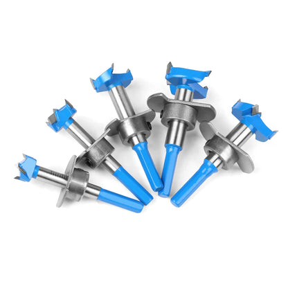 15mm-35mm Cobalt Steel Forstner Drill Bit Set