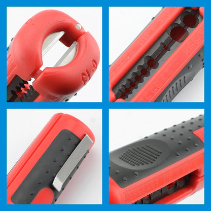 TINSOL Cable Wire Stripper Cutter Pliers Multifunctional Portable Antiskid Handle Hand Tool Hardware Tool Strip Pen Clip for Use