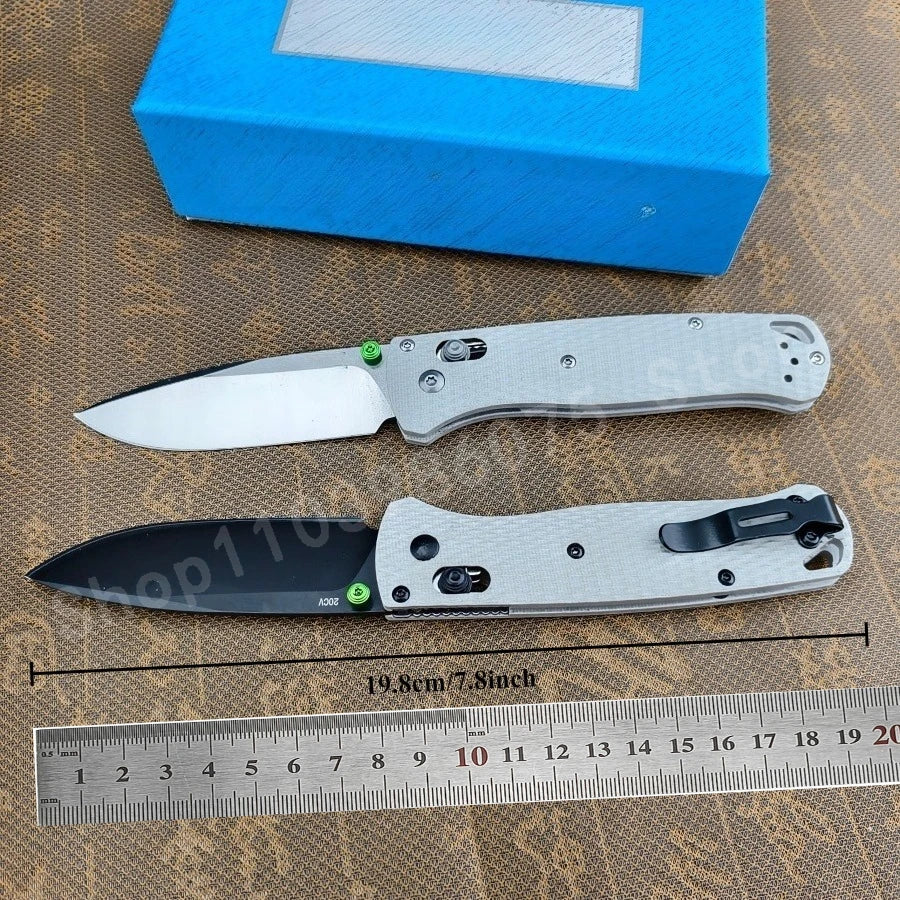 BM 535 High-Quality Folding Knife Hardened 440C Blade Nylon and Fiberglass Handle Outdoor Jungle Hiking EDC Knife Picnic Knife