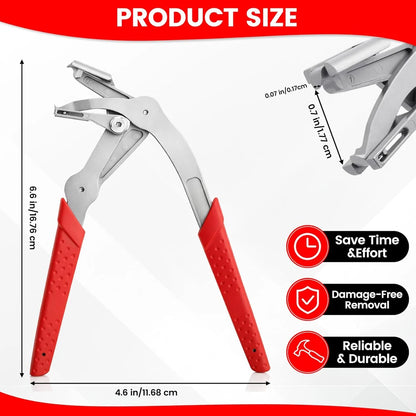 Car Clip Pliers Panel Clip Removal Tool Professional Auto Clip Removal Pliers for Automotive Plastic Fasteners Push Door Trim