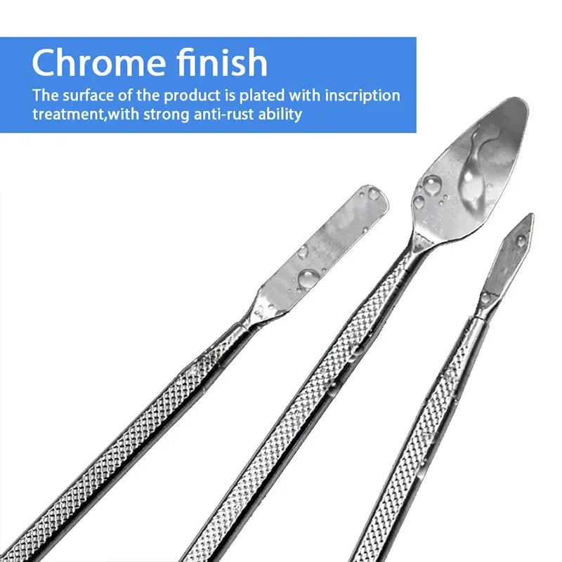 8 IN 1 Universal Phone Repair Tools Kit Disassembly Blades Pry Opening Tool Crowbar Disassemble Kit Phone Spatula Hand Tools Set