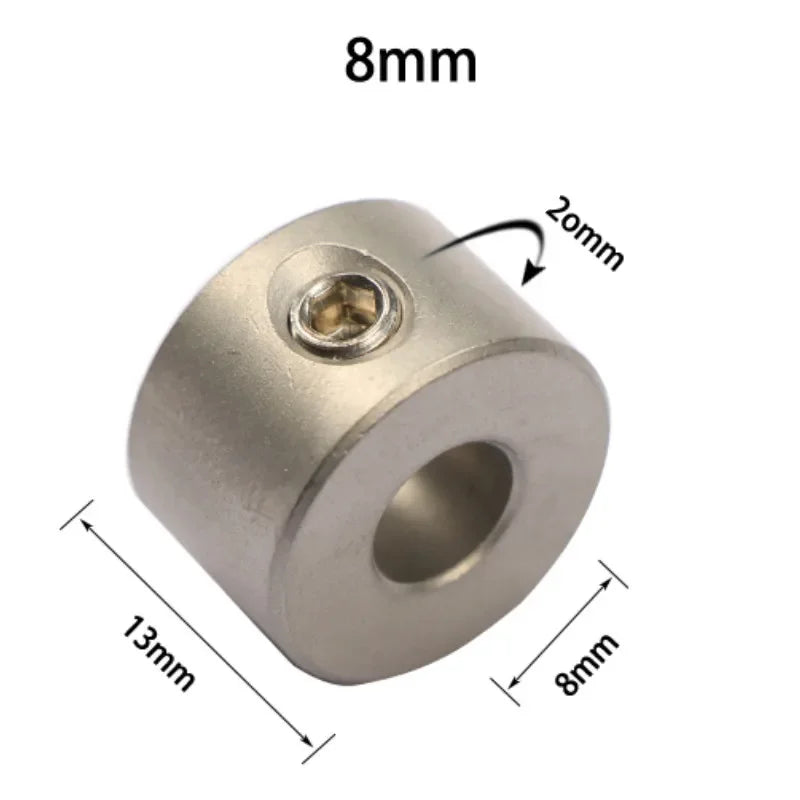 4-10mm Doweling Jig Drilling Bushing Dowel Stop Collars Ring Woodworking Drill Bits Limit Rings Stainless Steel Tool Accessories