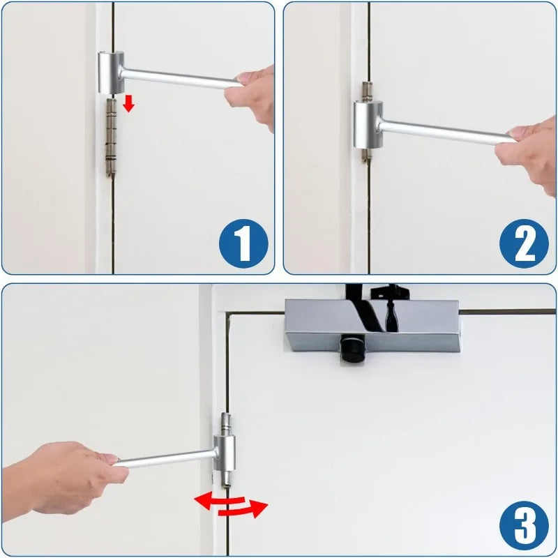 Hinges Gap Adjusting Wrench Double-Headed Door Hinge Repair Spanner for Round Bolt Labor-Saving Door Hinges Gaps Repair Tools