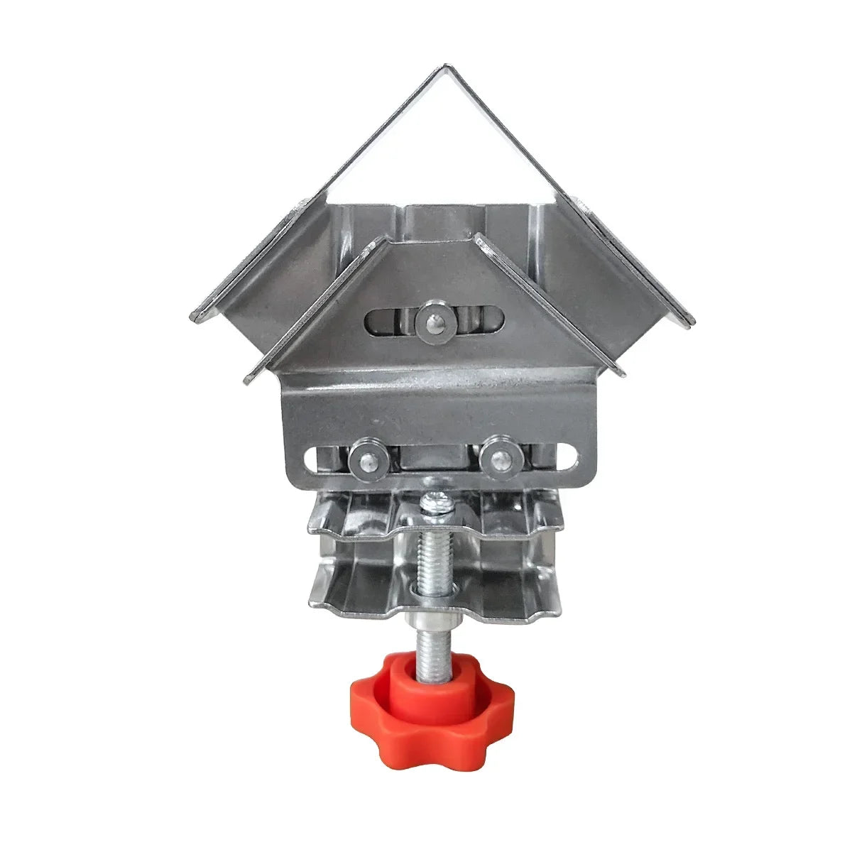 Corner Clamp Steel 90 Degree, Right Angle Clamp Carpenter Quick Splicing Clamp With Adjustable Swing Jaw for DIY Framing Welding