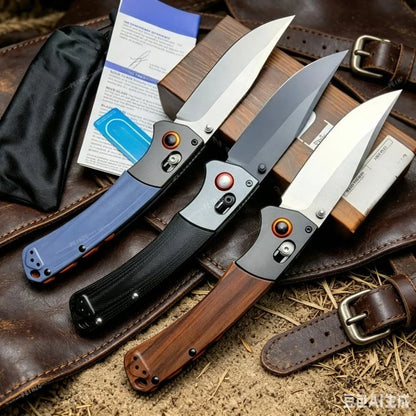 BM 15080 Compact Folding Knife S30V Steel Blade & Durable & Versatile for Outdoor Camping and Hiking EDC Practical Cutting Knife