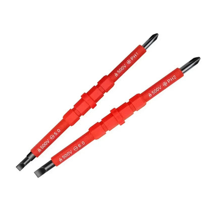 3Pcs/set Multi-Purpose Electrician Screwdriver Bits Slotted Cross Head Magnetic Screwdriver Bit Set PH1 PH2