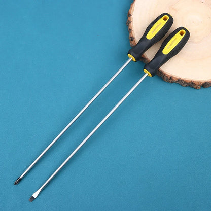 Long Handle Screwdriver Slotted Cross Head Magnetic Screwdriver Bits Anti Slip Manual Tools Screw Driver Bolt DriverHot
