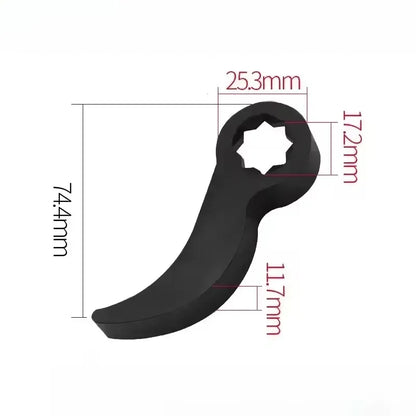 Car Angled Half Shaft Removal Tool Crowbar Adapter Head Ratchet Open-end Wrench Adaptor Axle Shaft Removal Car Repair Tools