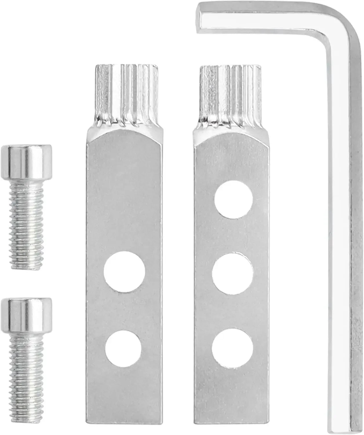 Pipe Stripped Screw Set, Water Faucet Broken Wire Extractor & Stainless Steel Wrench Handle Damaged Nipple Easy Out Remover Tool