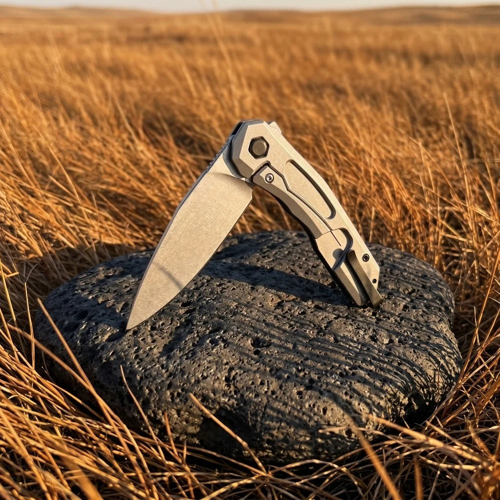0545 Premium Quality Outdoor Folding Pocket Knife Rock Climbing Camping Fishing Backpacking Holiday Gifts Essential Equipment Tool