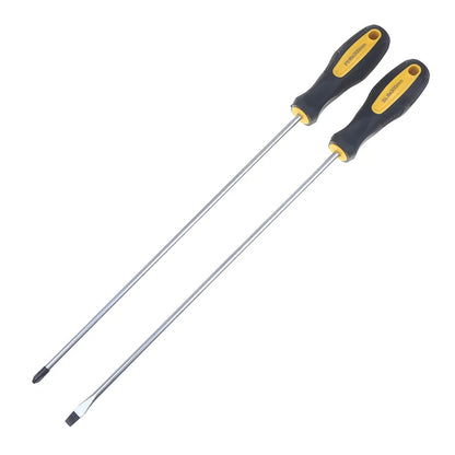 Long Handle Screwdriver Slotted Cross Head Magnetic Screwdriver Bits Anti Slip Manual Tools Screw Driver Bolt DriverHot