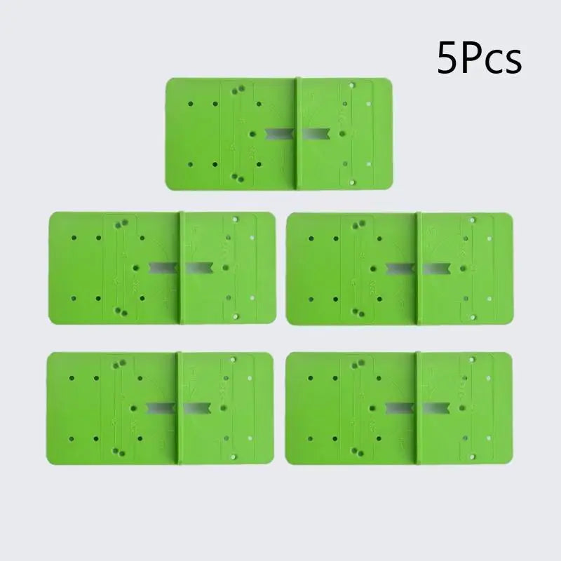 Woodworking Hinge Hole Drilling Guide Boring Jig Drill Template Locator Tool for Precise Cabinet & Furniture Making