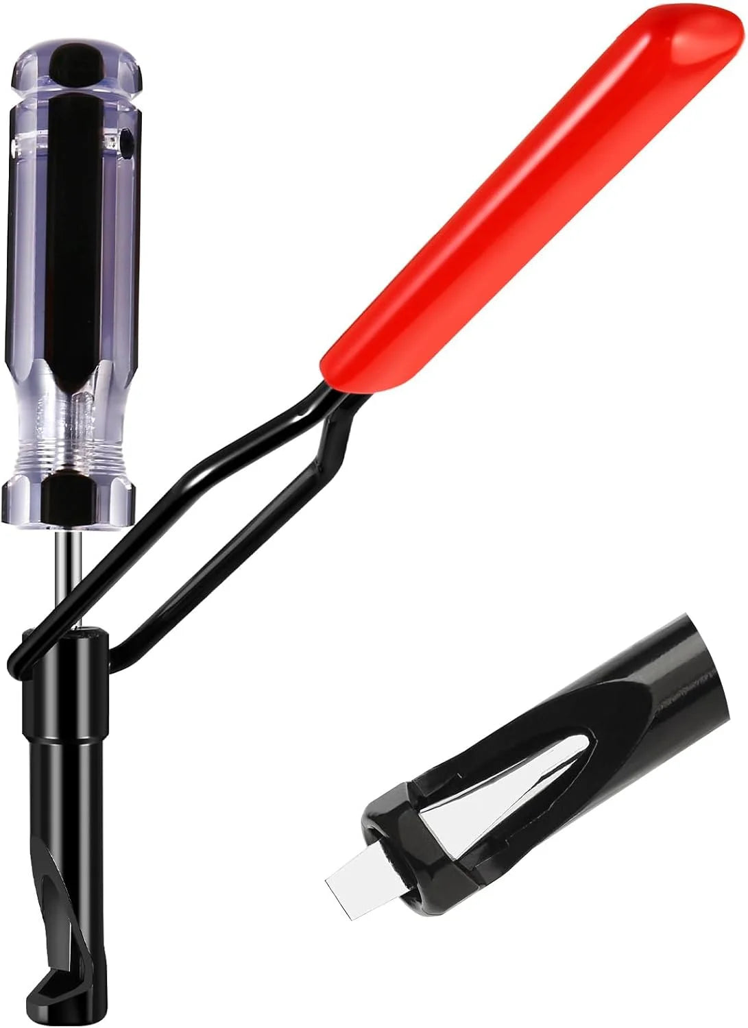 10mm Valve Adjustment Tool Jam Nut，Valve Lapping Guiding Removal Tool Compatible with Honda/Toyota/Japanese Auto Vehicle Engines