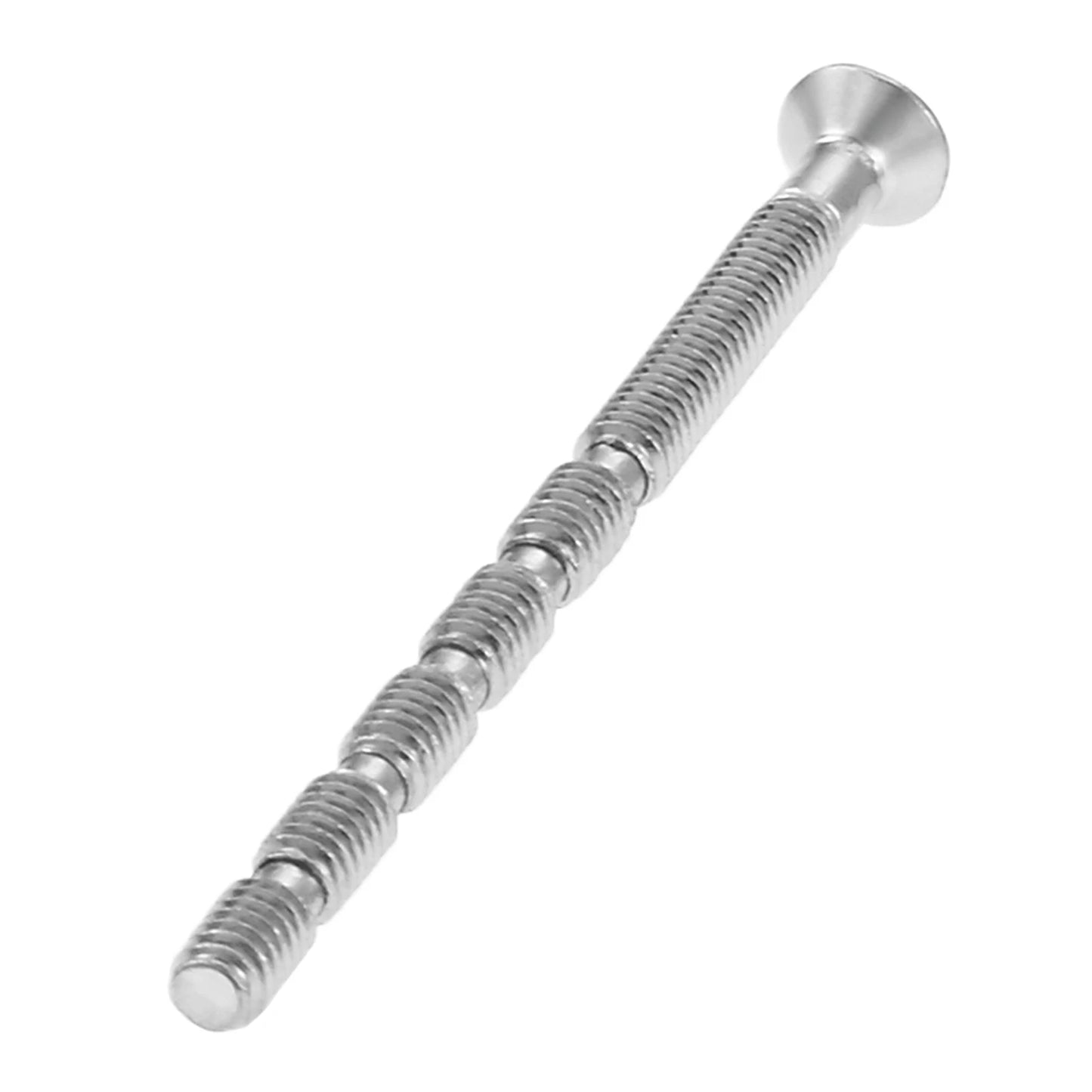 10 Set 4mm Stainless Steel Door Handle Hardware Lever Handle Screws Connecting Bolt & Sleeve Flat Countersunk Head Fixing Screw