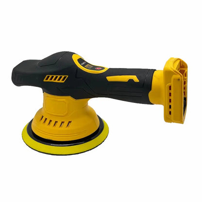 Wireless Electric Car Polisher 8 Gears Variable Speed Auto Wax Sand Seal Glaze Polishing Tool Fit 18V Li-ion Battery