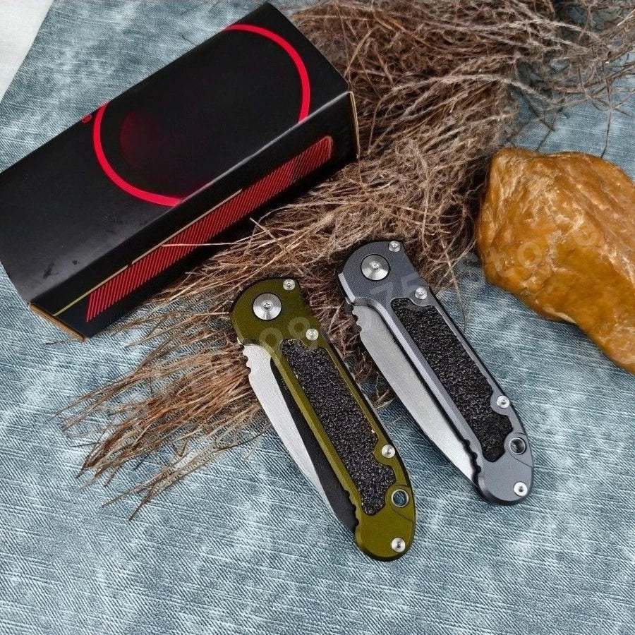 LUDT Gen III Portable Folding Knife D2 Blade T6 Aviation Aluminum Handle Suitable for Outdoor Hiking Daily Emergency Carrying Men's Gifts
