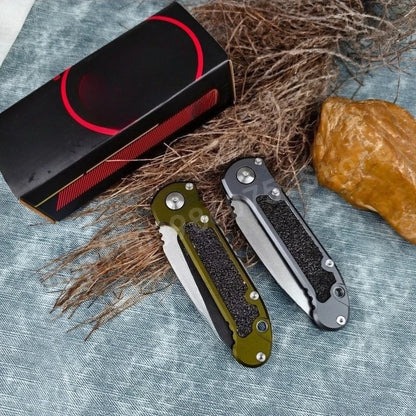 LUDT Gen III Portable Folding Knife D2 Blade T6 Aviation Aluminum Handle Suitable for Outdoor Hiking Daily Emergency Carrying Men's Gifts