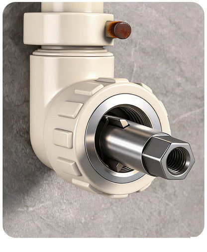 Faucet Angle Valves Broken Wire Extractor Set Damage Screw Extractor Remover For Plumbing Maintenance Pipe Thread Extractors