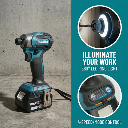 2026 Makita DTD173 18V Cordless Impact Driver BL Brushless Motor Electric Drill Wood/Bolt/T-Mode Rechargeable Power Tools