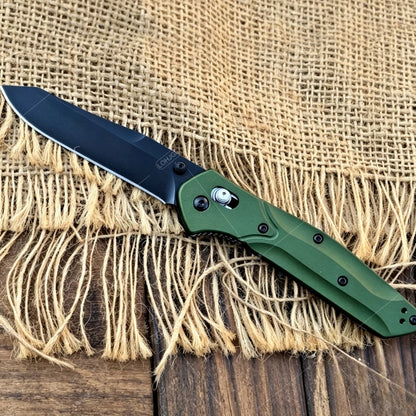 Osborne S30V Satin Plain Blade BM 940 Folding Knife with Pocket Clip High-quality Outdoor Preferred Picnic Cutting Knives