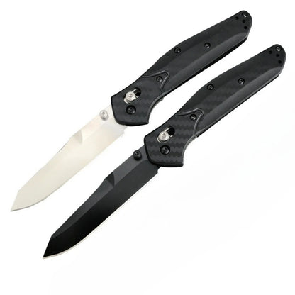 BM 273 & 940 EDC Folding Knife with High-Quality Non-Slip G10 Handle - Portable Camping Outdoor Cutting Tool, Excellent Collectible Gift