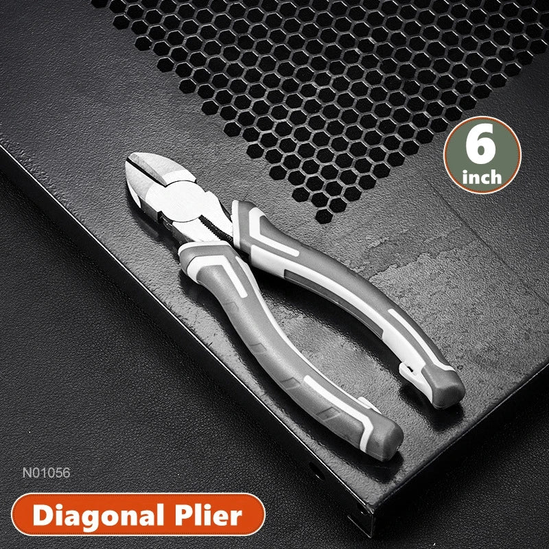 Multifunctional Universal Diagonal Pliers Hardware Wire Cutters Professional Electrician Anti Slip Durable Repair Tools