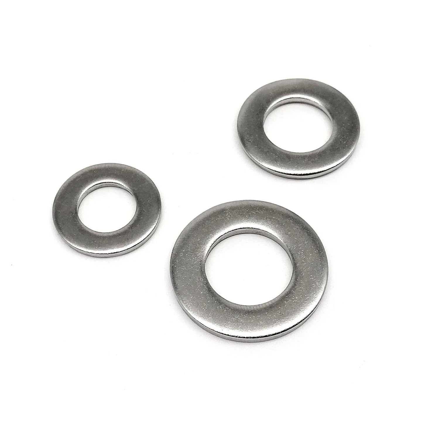 HZYUEGOU M1.6 M2 M2.5 M3 M3.5 M4 M5 M6 M8 M10 M12 M14 M16 M20 M24 GB97 A4 316 Stainless Steel Flat Washer Plain Gasket Ring