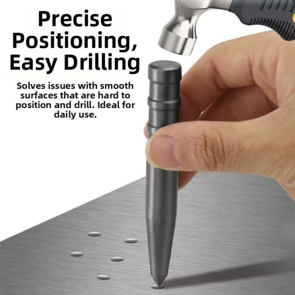 Precision Center Punch Locator Window Breaker Woodworking Punch Drill Tool For Glass Metal Wood Automatic Hand Tools