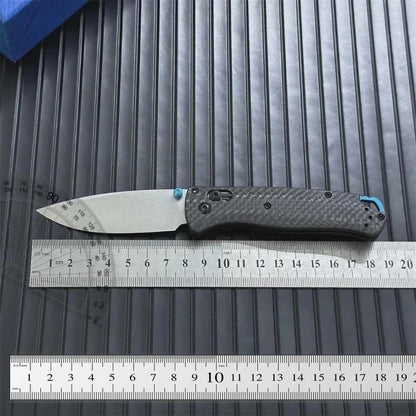 AXIS LOCK BM 533-3/535-3 Carbon Fiber Handle Outdoor Camping Multi-function EDC Pocket Folding Knife Men's Gift
