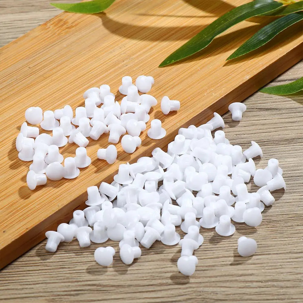 100Pcs Useful Hardware Hole Ornament Exterior Furniture Hole Covers Screw Decor Protective Cap Dust Plug Stopper