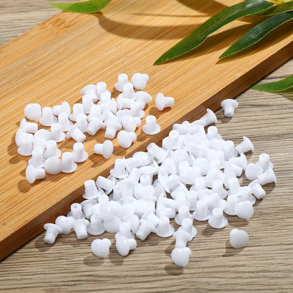 100Pcs Useful Hardware Hole Ornament Exterior Furniture Hole Covers Screw Decor Protective Cap Dust Plug Stopper