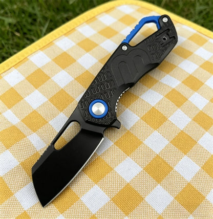 Multitool F0332 Outdoor Pocket Folding Knife 8Cr13Mov Blade Nylon Fiber Handles Portable Tactical Hiking Utility Tools for Gift