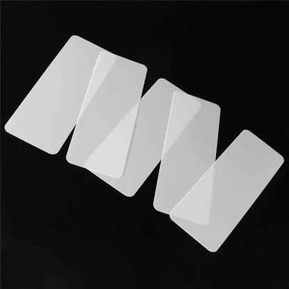 5Pcs Card Pry Opening Scraper 230x80mm Plastic-Steel Nano Insert Sheet Locksmith Tool Door Joggling Bypass Tool Lock DIY Opener